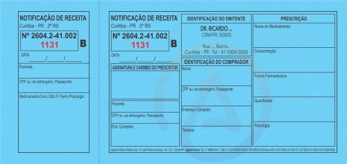 20 Blocos | 50 Fls. | 1000 Números Com Canhoto